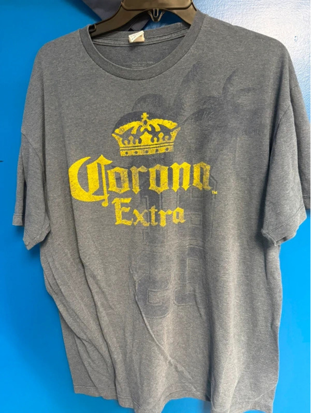 Vintage Corona Extra Distressed Graphic T-Shirt